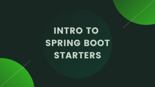 Intro to Spring Boot Starters
