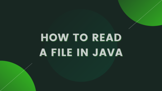 How to read a File in Java