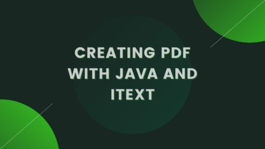 Creating PDF with Java and iText